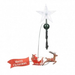 ESTRELLA ARBOL C/PAPA NOEL...