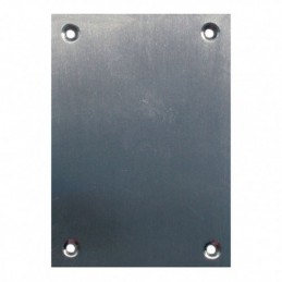 PLACA CIEGA 2 UNID. 80X80MM...