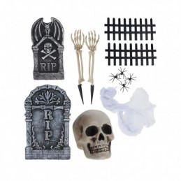 SET DECORACIÓN CEMENTERIO