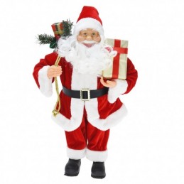 FIGURA PAPÁ NOEL DE PIE 60CM