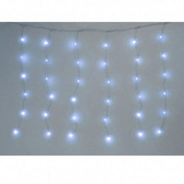 CORTINA 144 LUCES BLANCAS LED