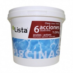 CLORO 6 ACCIONES T-250 GR....