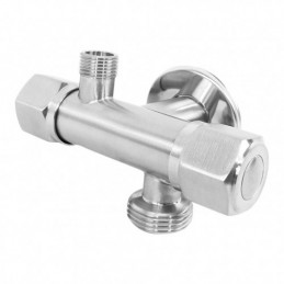 VALVULA ESCUADRA COMBI INOX...