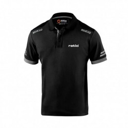 POLO GRIS/NEGRO TALLA XL