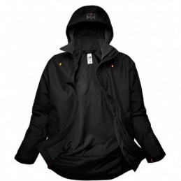 CHAQUETA SHELL OXFORD NEGRO...