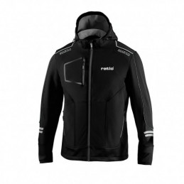 SOFT SHELL GRIS/NEGRO TALLA...