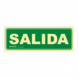 SEÑAL SALIDA PVC 1MM CLASE...