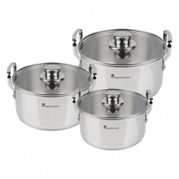 BATERIA COCINA 6P. INOX...