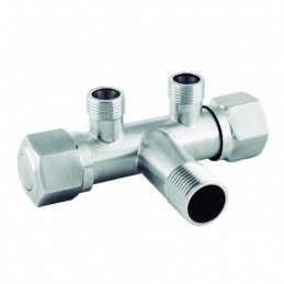 VALVULA ESCUADRA COMBI INOX...