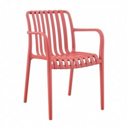 SILLA JARDIN GRETA BURDEOS