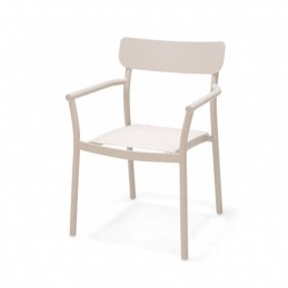 SILLA JARDIN TILOS BEIGE...