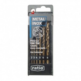 BROCAS P/METAL HSS-CO JGO.6...