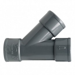 DERIVACION 45º PVC H-H Ø40mm.