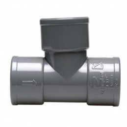 DERIVACION 87º PVC H-H Ø50mm.