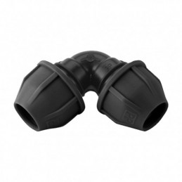 CODO 90 PE. HABITEX 32MM