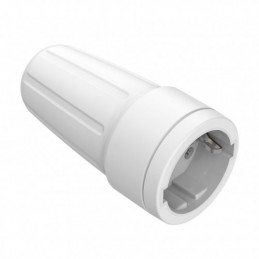BASE TT 16A-250V CAUCHO...
