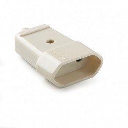 BASE MOVIL 10A-250V BLANCO