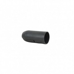 PORTALAMPARAS LISO E14 NEGRO