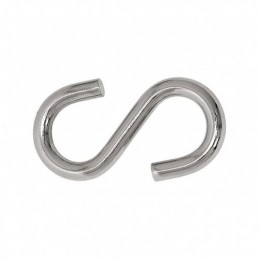 GANCHO S 6MM. INOX A316. 10...