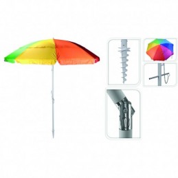 SOMBRILLA PLAYA ARCOIRIS Ø220