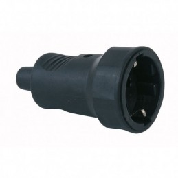 BASE GOMA 16A 230V NEGRO SIMON