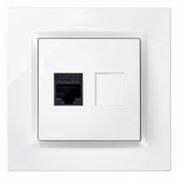 RJ45 CAT.5E BLANCO SIMON 10