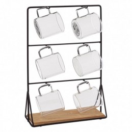 TAZA CAFE TRANSPARENTE 6...