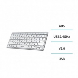 TECLADO BT SLIM BLANCO UNICO