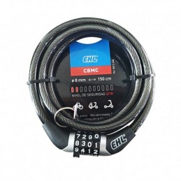 CANDADO CABLE COMBINACION....