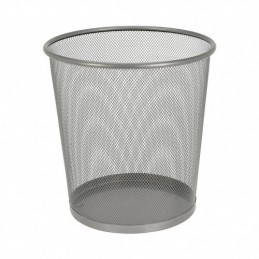 PAPELERA METAL REJILLA GRIS...