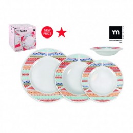 VAJILLA PORCELANA 18 PZAS....