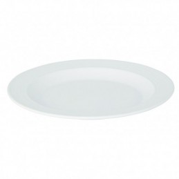 PLATO MELAMINA Ø 250MM. BLANCO