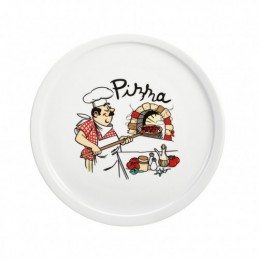 PLATO PIZZA PORCELANA