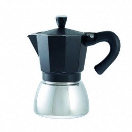 CAFETERA ACERO ALUM. DARK 6...