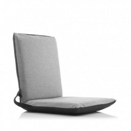 SILLA DE SUELO RECLINABLE GRIS