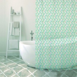 CORTINA BAÑO PVC...