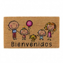 FELPUDO 40X70 ANTIDES.FAMILIA