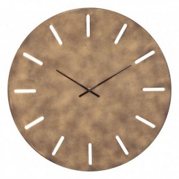 RELOJ PARED METALICO BRONCE...