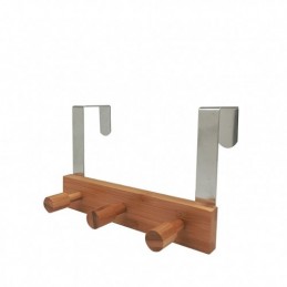 PERCHA BAMBU P/PUERTA 3...