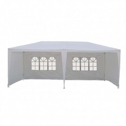 CARPA RAFIA BLANCA 3X6 M.