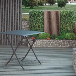 MESA ALUMINIO 71X71XH71 CM