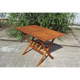 MESA MADERA ACACIA 120X70 cm