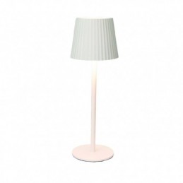 LÁMPARA DE MESA 9X27 CM BLANCA