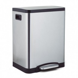 CUBO PEDAL A.INOX. DOBLE...