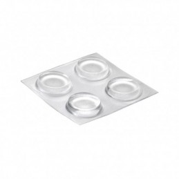 GOTAS TRANSP.ADHES.Ø19x4 BL...