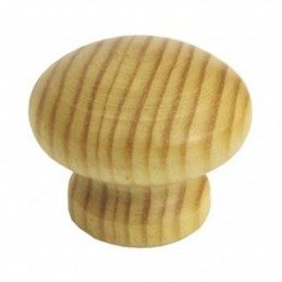 POMO DE 35 PINO LACADO NATURAL