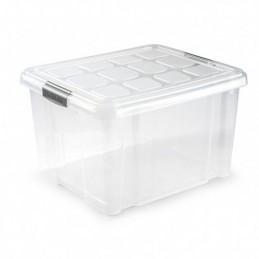 CAJA PLAST. 25L. PLATA...