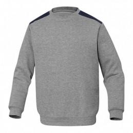 SUDADERA GRIS 260G/M2 T/XL