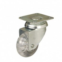 RUEDA POLIURET.TRANSP. 50...
