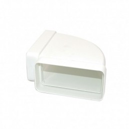CODO HORIZONTAL 90º 110x55mm.